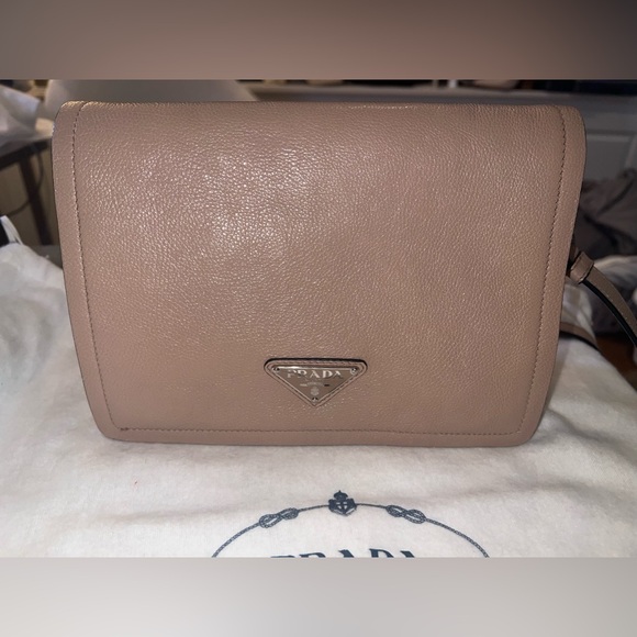 Taupe Lambskin Prada - Picture 3 of 7